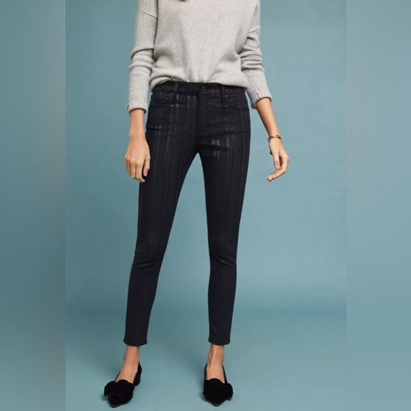 EUC AG Adriano Goldschmied The Farrah High-Rise Skinny Jeans - Picture 1 of 14